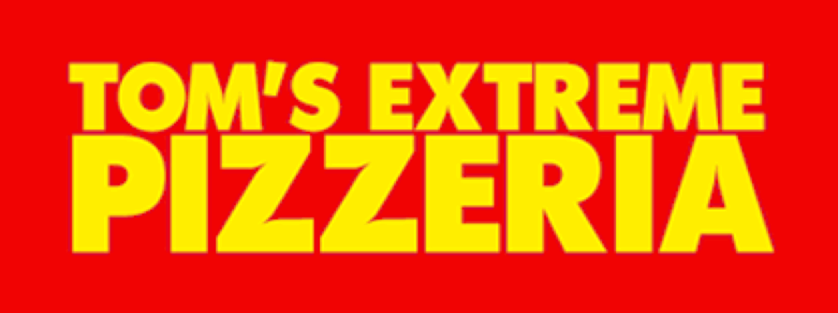 TOM’S EXTREME PIZZERIA - logo
