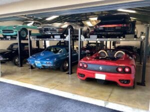 6 car lifts