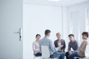 people participating in group therapy for ptsd stockpack istock 1024x683 1