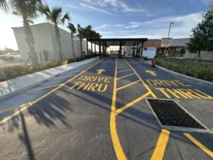 sarasota appell canes line striping