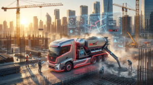 WeMix freepik a hightech volumetric concrete truck unloading con 7669