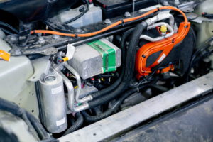A Hybrid close up in clean car service in the front of the 2026 01 07 00 09 20 utc 2048x1365
