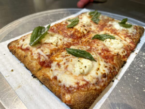 Margherita inspired Sicilian pizza The Rita Copy 1024x768